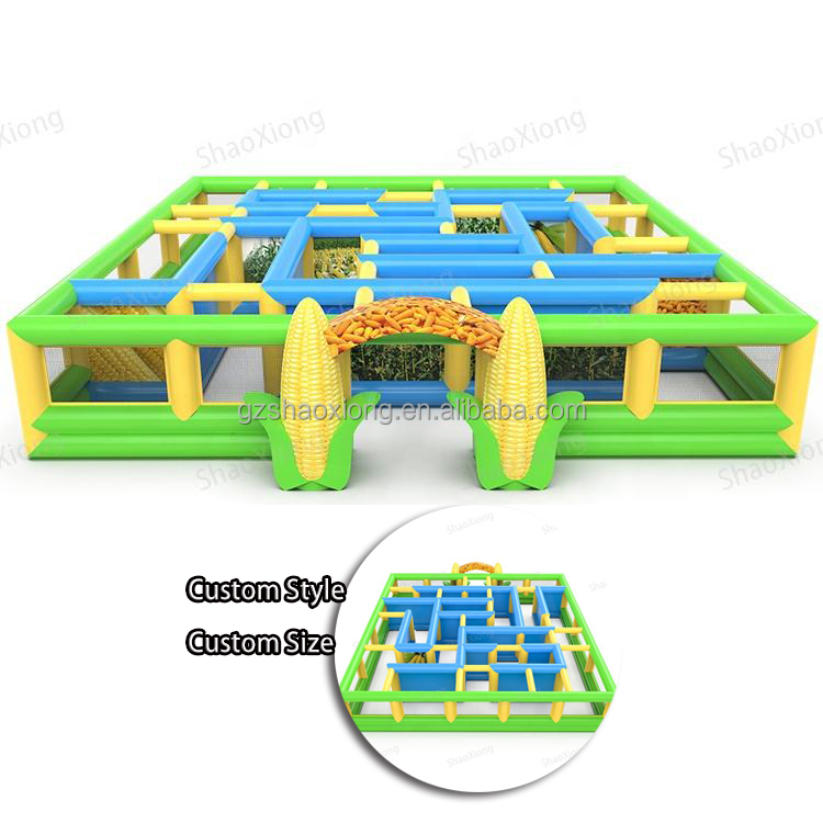 Kids Outdoor Zone - เกมเป่าลมกลางแจ้ง เขาวงกตขนาดใหญ่ เกมกระโดดเด้งสำหรับเด็ก สนามเลเซอร์แท็กเป่าลม โซนต่อสู้ด้วยเลเซอร์เป่าลม เลเซอร์แท็กแบบป๊อปอัพ