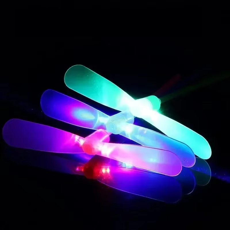 Kids Outdoor Lights - ของเล่นโดรนพลาสติกเรืองแสงรูปไม้ไผ่ 5/10/15 ชิ้น, ของเล่นบินกลางแจ้งสุดสนุก, ของขวัญงานวันเกิดสำหรับเด็กและผู้ใหญ่