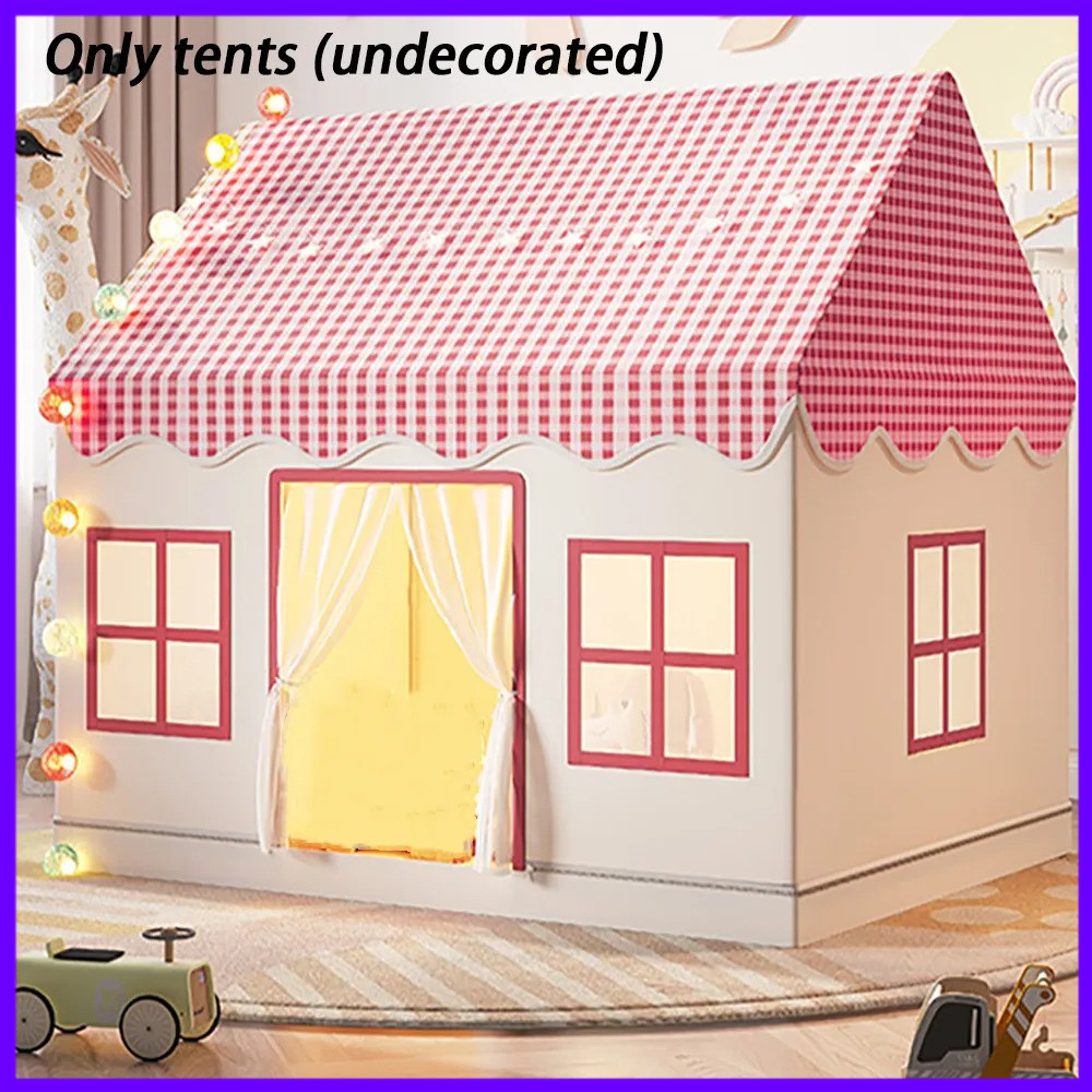 Kids Outdoor Tent - เด็กเต็นท์ Playhouse พับเด็กเล่นเต็นท์สําหรับในร่ม/กลางแจ้งปราสาทเจ้าหญิงของเล่น House สําหรับเด็กผู้หญิงห้อง Garden