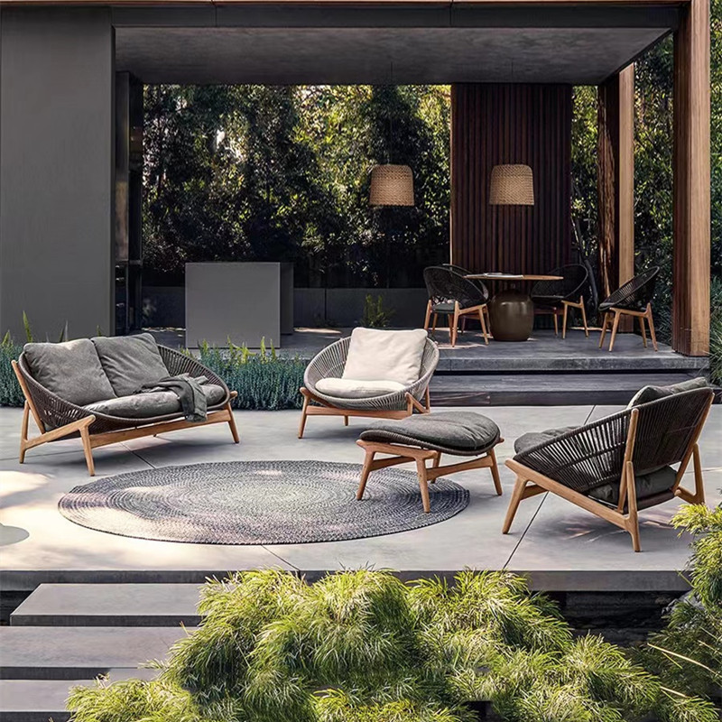 Kids Outdoor Dining Table - ชุดโซฟากลางแจ้ง เฟอร์นิเจอร์สวน ชุดโต๊ะกาแฟสำหรับลานบ้าน เฟอร์นิเจอร์สวนสำหรับเด็กสไตล์อิตาลี ชุดโต๊ะรับประทานอาหารสำหรับชายหาด เฟอร์นิเจอร์ทันสมัย