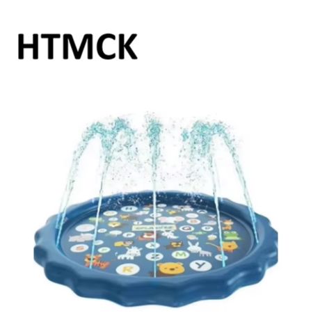 Slip Slide Water Mat - แผ่นรองเล่นน้ำสำหรับเด็กกลางแจ้ง ขนาด 100/170 ซม. แผ่นรองพื้นสนามหญ้า ชายหาด