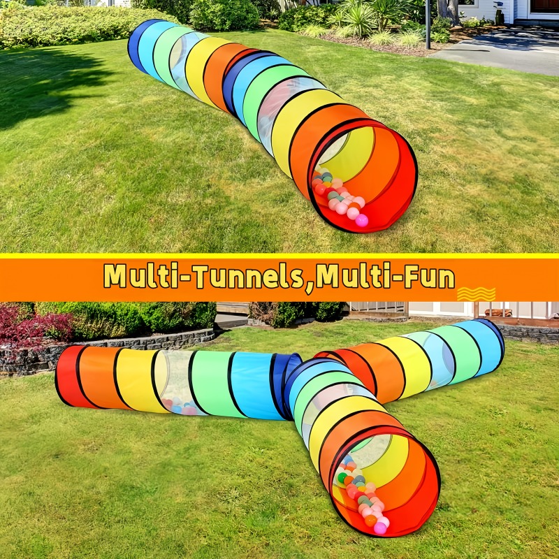 Kids Outdoor Tent - สีสันรวบรวมข้อมูลอุโมงค์Breathableตาข่ายในร่มเล่นกลางแจ้งสําหรับเด็กInflatableเต็นท์แขวนของเล่นการฝึกอบรมVibrant Design