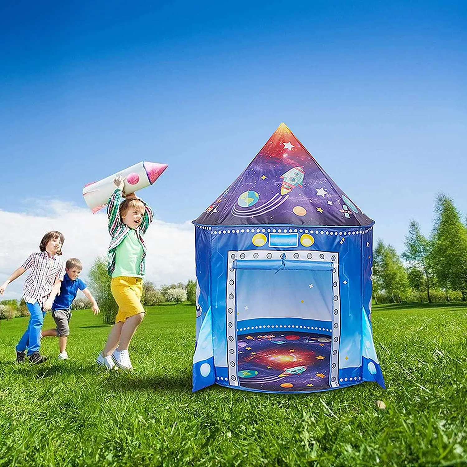 เต็นท์เด็กทรงจรวด เต็นท์ของเล่ - Kids Outdoor Tent บทวิจารณ์และราคา