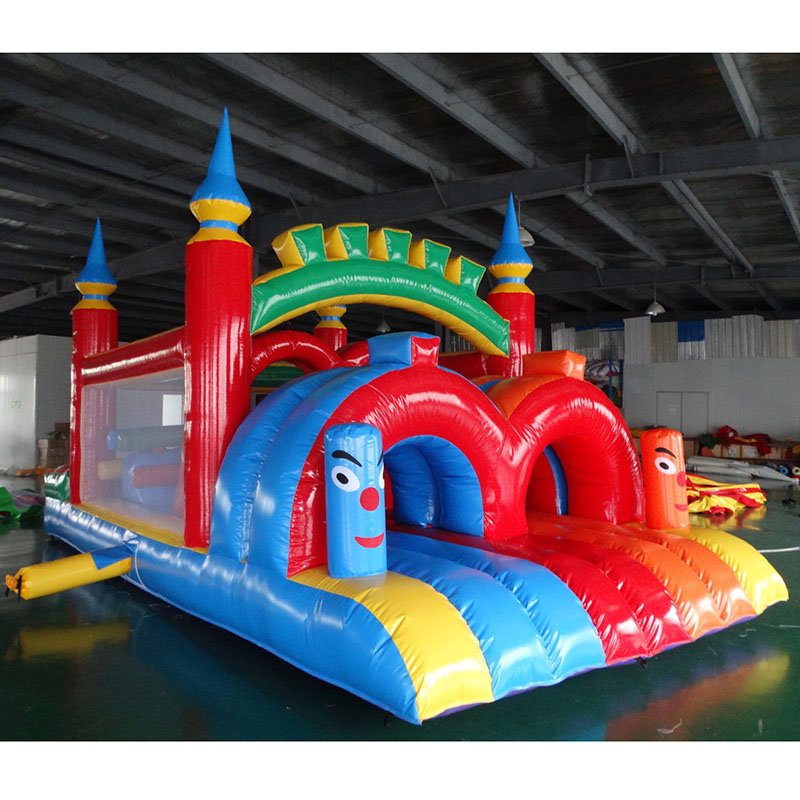 สนามกีฬาเป่าลมแบบกำหนดเองสำหรั - Kids Outdoor Obstacle Course บทวิจารณ์และราคา