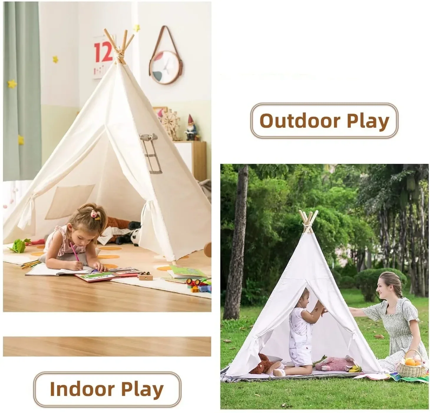 เต็นท์เพลย์เฮาส์1.6ม. สำหรับเด - Kids Outdoor Tent บทวิจารณ์และราคา