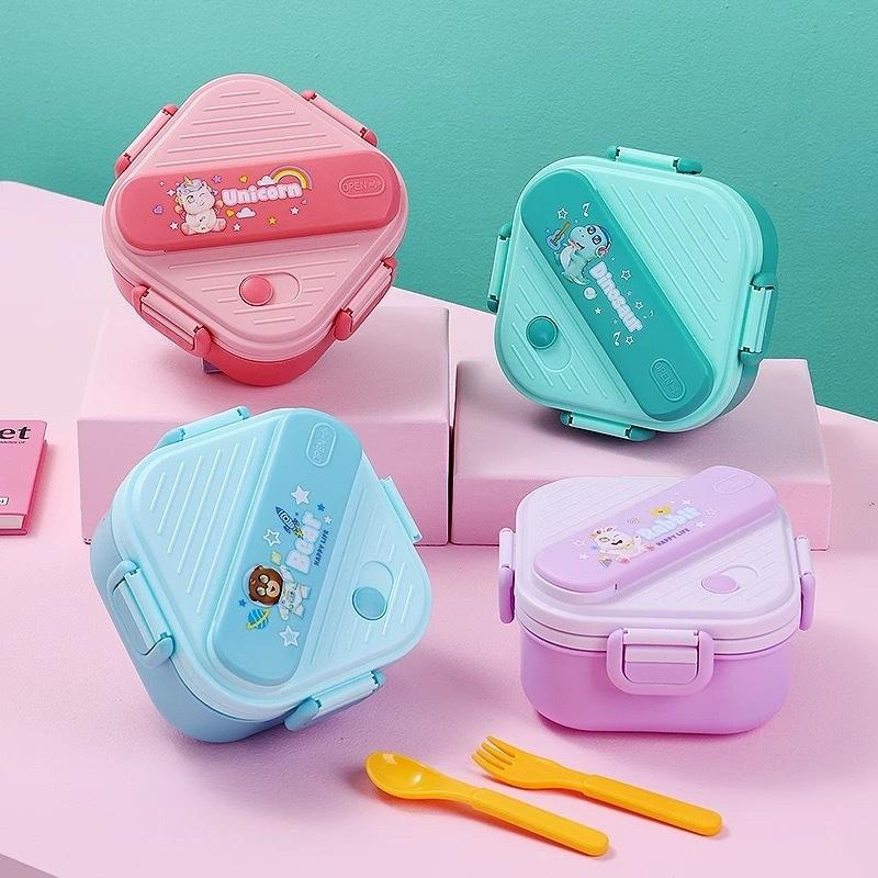 กล่องข้าวเบนโตะลายการ์ตูนน่ารั - Kids.Outdoor Utensils บทวิจารณ์และราคา