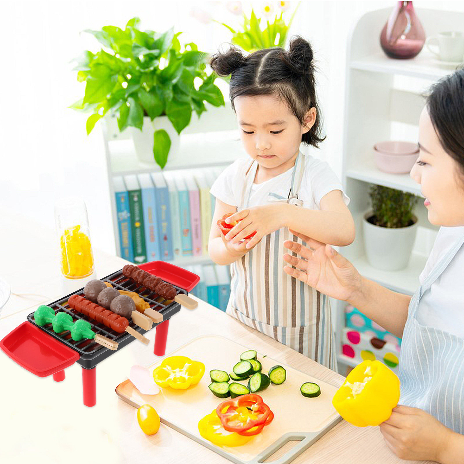 ชุดของเล่นบาร์บีคิวสำหรับเด็ก  - Kids Outdoor Grill Set บทวิจารณ์และราคา