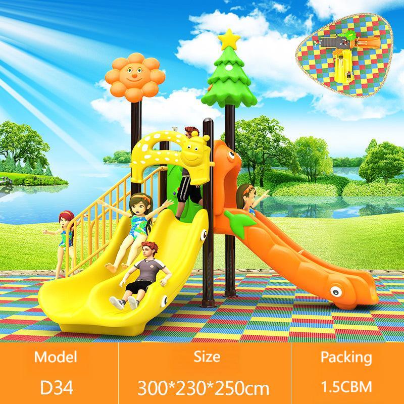 สนามเด็กเล่นในร่มธีมป่าไม้แบบท - Kids Outdoor Playground บทวิจารณ์และราคา