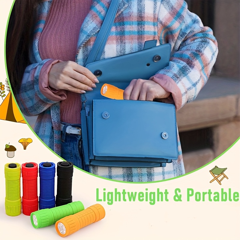 ไฟฉายพกพาขนาดเล็ก 9 XPE หลอดไฟ - Kids Outdoor Lights บทวิจารณ์และราคา