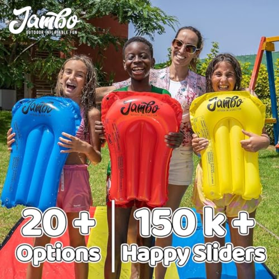 สไลเดอร์น้ำพรีเมียม XXL ขนาด 2 - Slip Slide Water Mat บทวิจารณ์และราคา