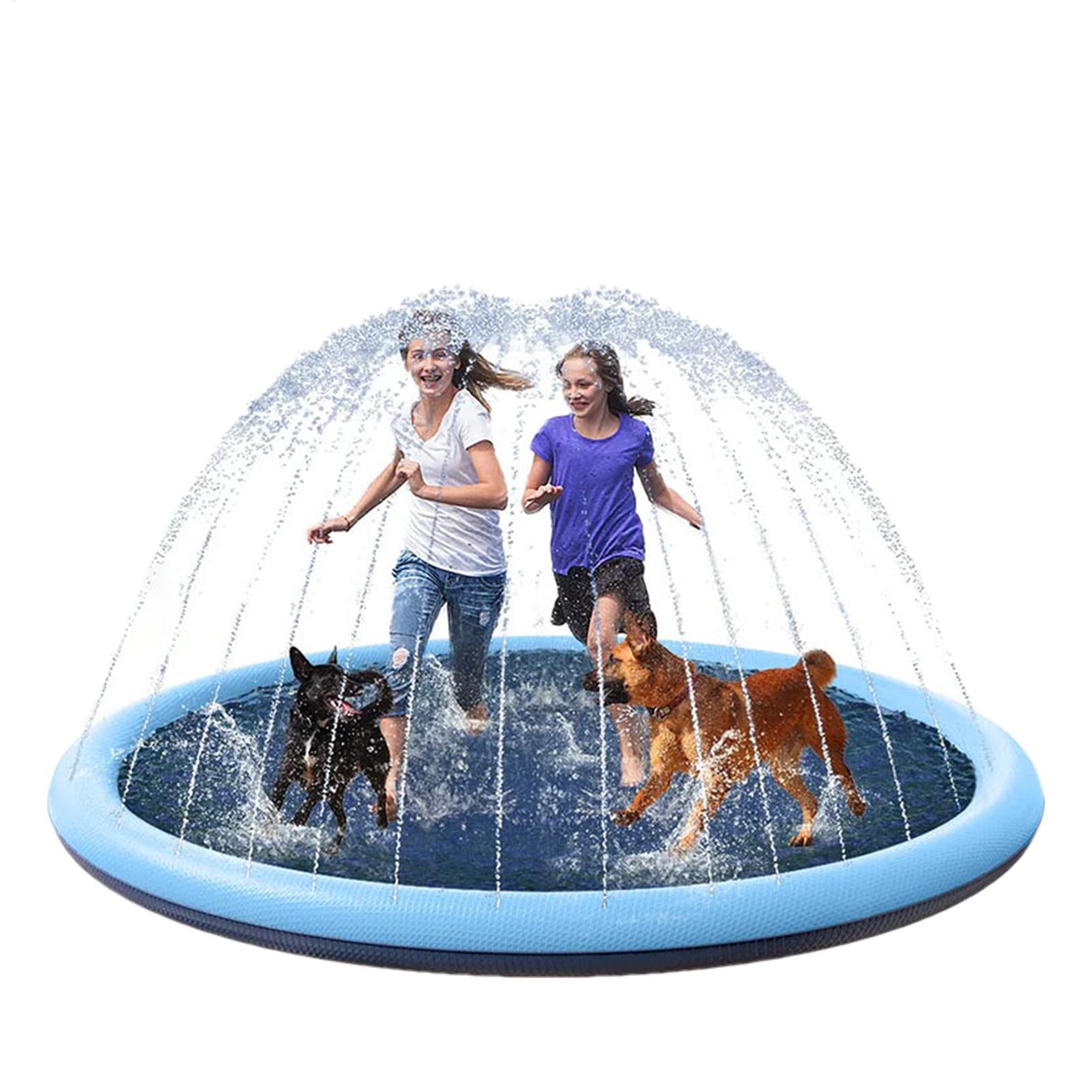 แผ่นรองสุนัขแบบหนา ของเล่นสปริ - Slip Slide Water Mat บทวิจารณ์และราคา