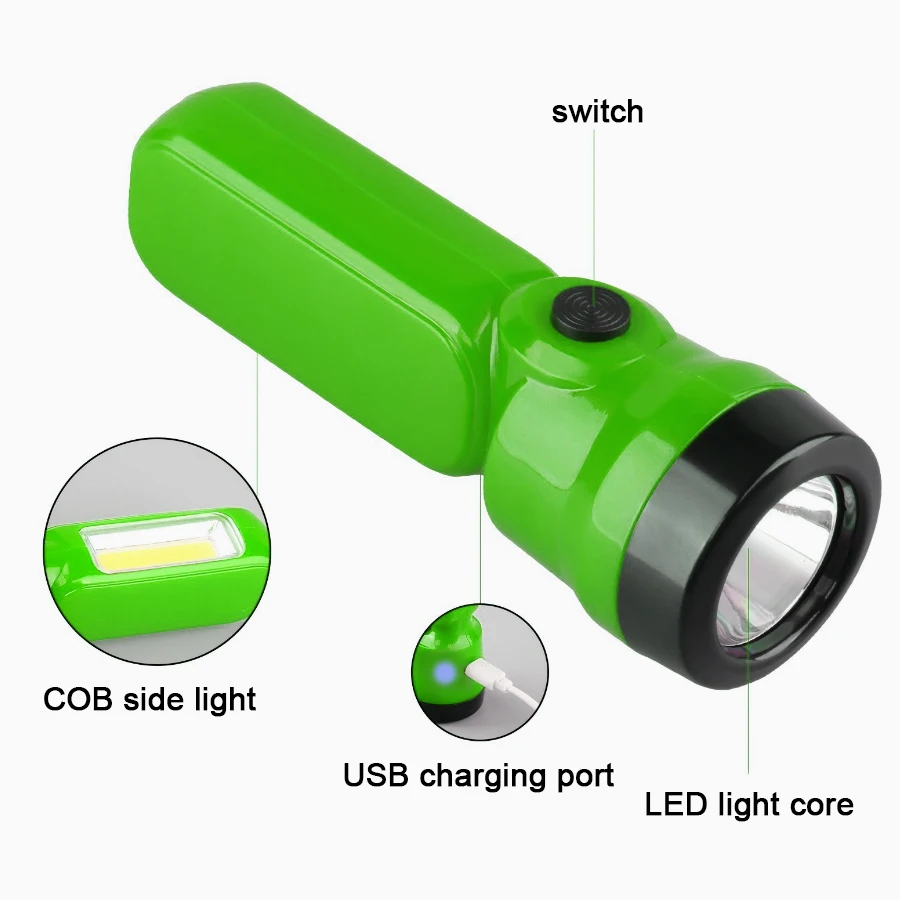 ไฟฉายเด็กมินิ COB+XPE, ไฟฉายเด - Kids Outdoor Lights บทวิจารณ์และราคา