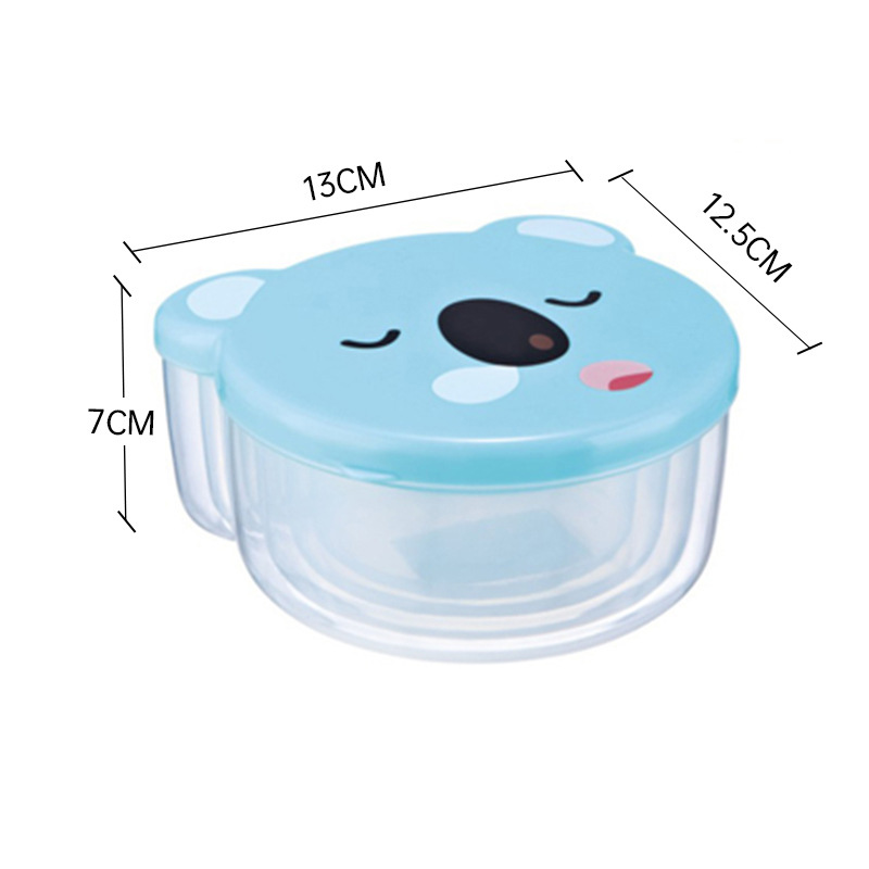 4Pcsเด็กพลาสติกการ์ตูนน่ารักกล - Kids.Outdoor Utensils บทวิจารณ์และราคา