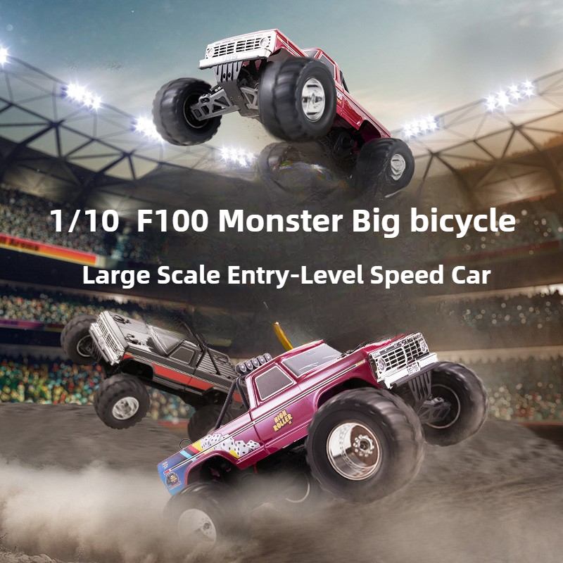 1/10 RC ความเร็วสูงรถบรรทุกมอน - Kids Outdoor Dirt Toys บทวิจารณ์และราคา