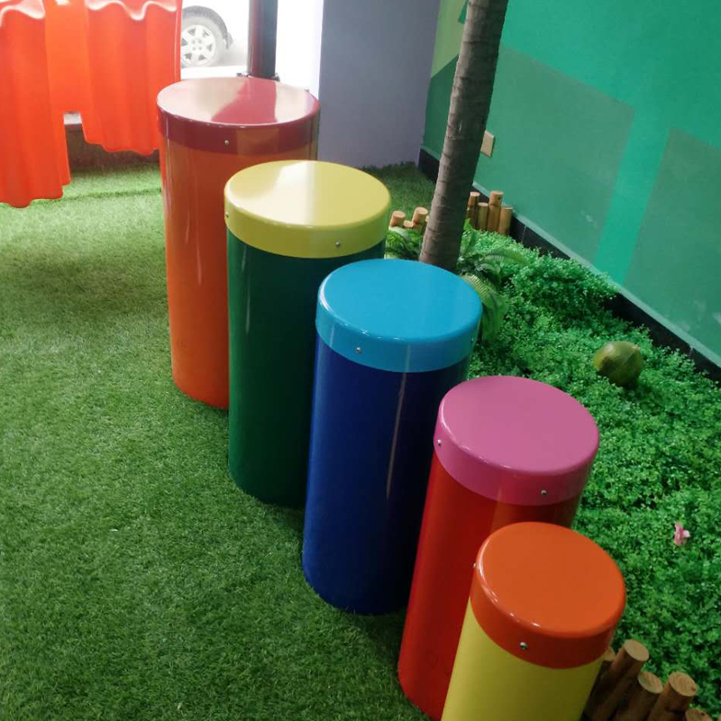 ชุดกลองดนตรีหลากสีสันสำหรับสนา - Kids Outdoor Playground บทวิจารณ์และราคา