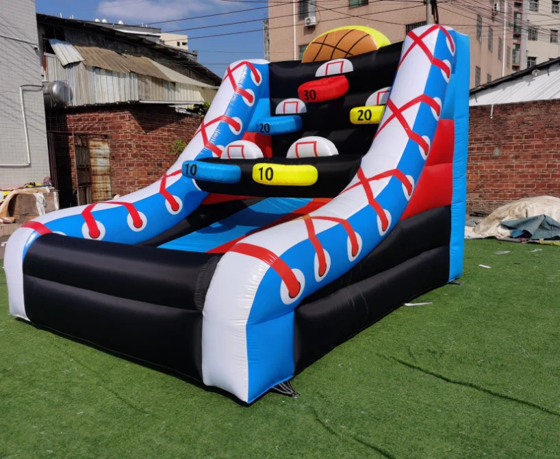 สนามบาสเก็ตบอลเป่าลมสำหรับเล่น - Kids Outdoor Zone บทวิจารณ์และราคา