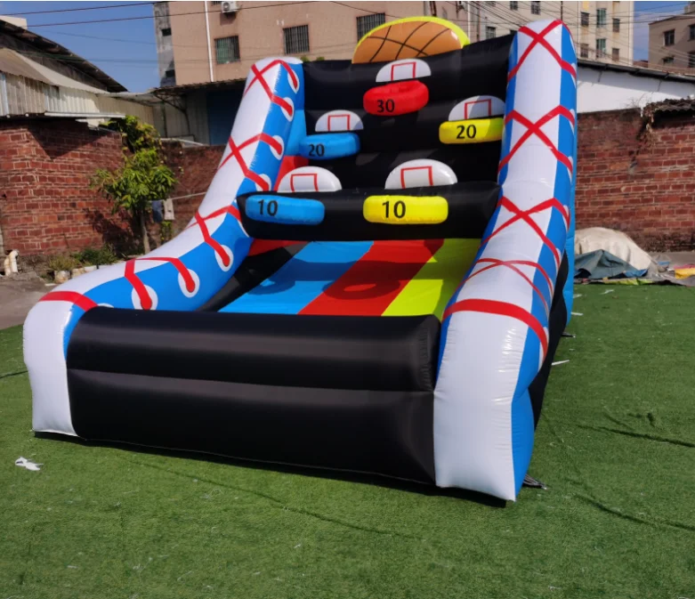 สนามบาสเก็ตบอลเป่าลมสำหรับเล่น - Kids Outdoor Zone บทวิจารณ์และราคา