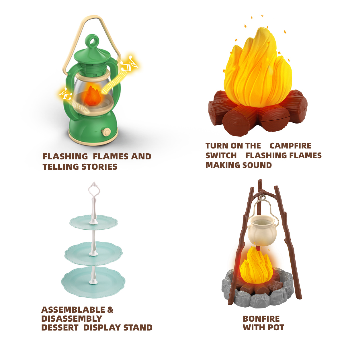 ชุดตั้งแคมป์สําหรับเด็กแคมป์ไฟ - Kids Outdoor Lights บทวิจารณ์และราคา