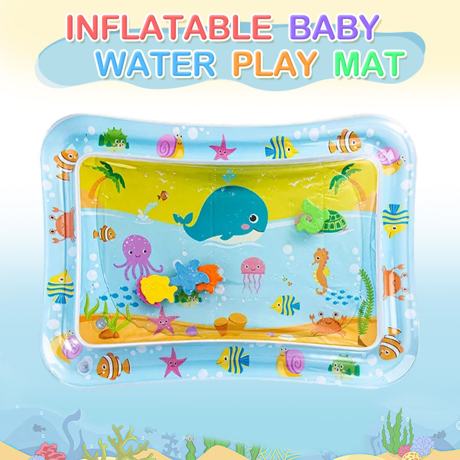 แผ่นรองน้ำสำหรับเด็กทารก เบาะเ - Slip Slide Water Mat บทวิจารณ์และราคา