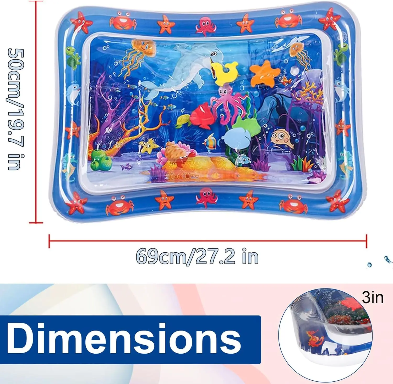 แผ่นรองเล่นน้ำแบบหนาพิเศษ แผ่น - Slip Slide Water Mat บทวิจารณ์และราคา