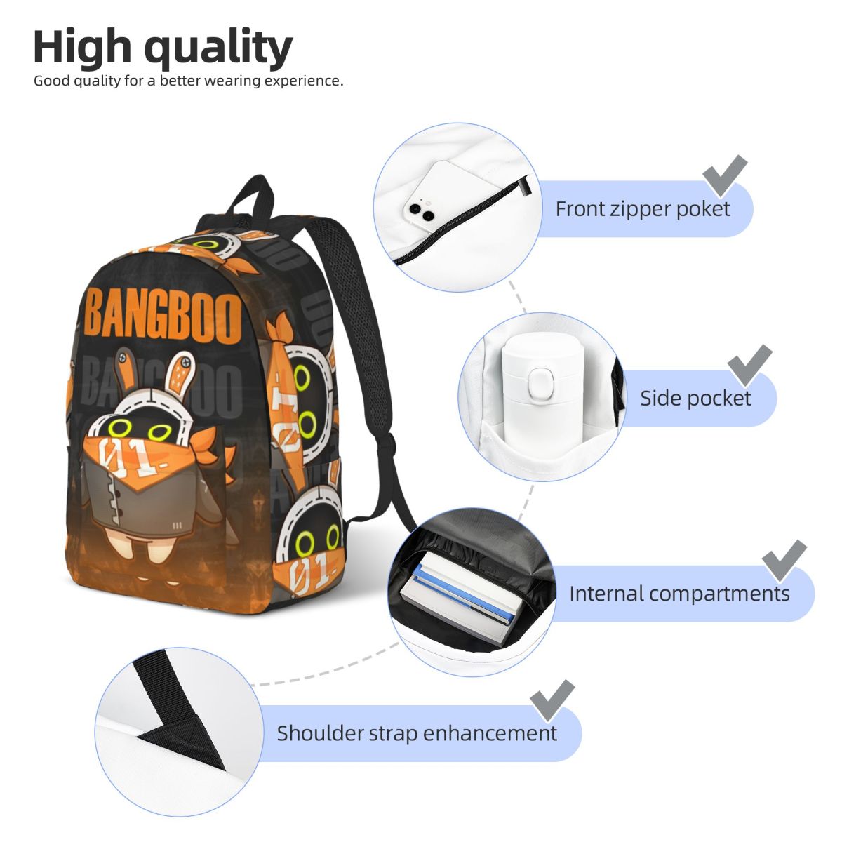 กระเป๋าเป้สะพายหลังแบงบู เซนเล - Kids Outdoor Zone บทวิจารณ์และราคา