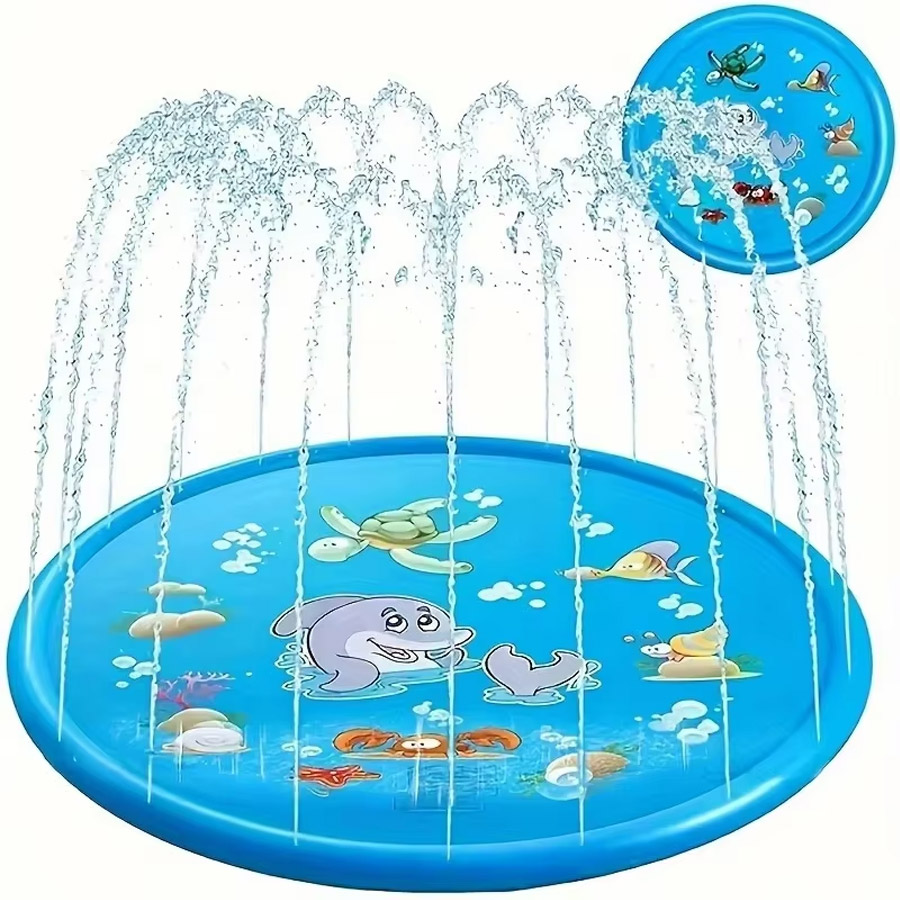 แผ่นรองพื้นพีวีซีหนาขนาดใหญ่สำ - Slip Slide Water Mat บทวิจารณ์และราคา
