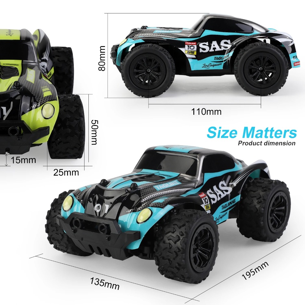 รถบังคับวิทยุ RC ขนาด 1:20 รุ่ - Kids Outdoor Dirt Toys บทวิจารณ์และราคา