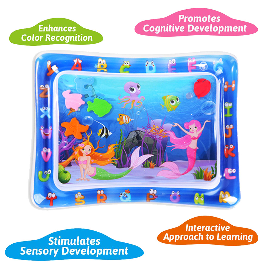 แผ่นรองเล่นน้ำสำหรับเด็กแผ่นพี - Slip Slide Water Mat บทวิจารณ์และราคา