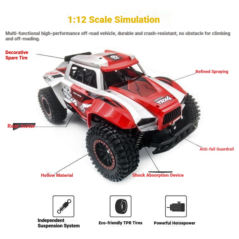 รถบรรทุก RC 2.4g แบบ Short Cou - Kids Outdoor Dirt Toys บทวิจารณ์และราคา