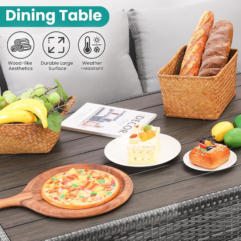 ชุดเฟอร์นิเจอร์ลานบ้าน Wumioki - Kids Outdoor Dining Table บทวิจารณ์และราคา