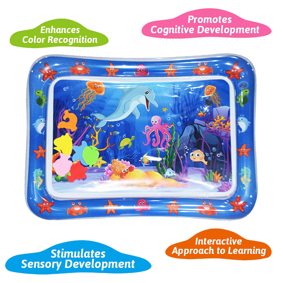 เด็กเล่นน้ํา Mat Inflatable Cu - Slip Slide Water Mat บทวิจารณ์และราคา
