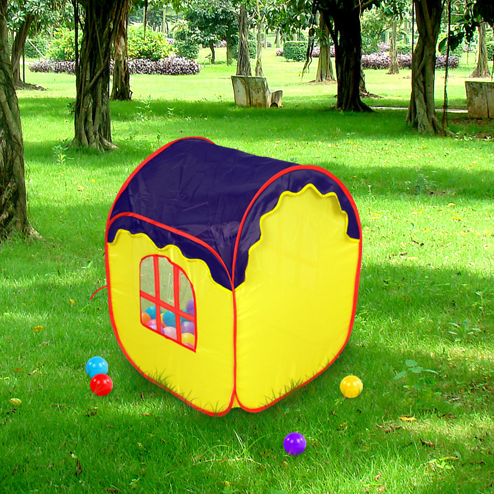 เต็นท์บ้านเด็กเล่นพับได้ สีม่ว - Kids Outdoor Tent บทวิจารณ์และราคา