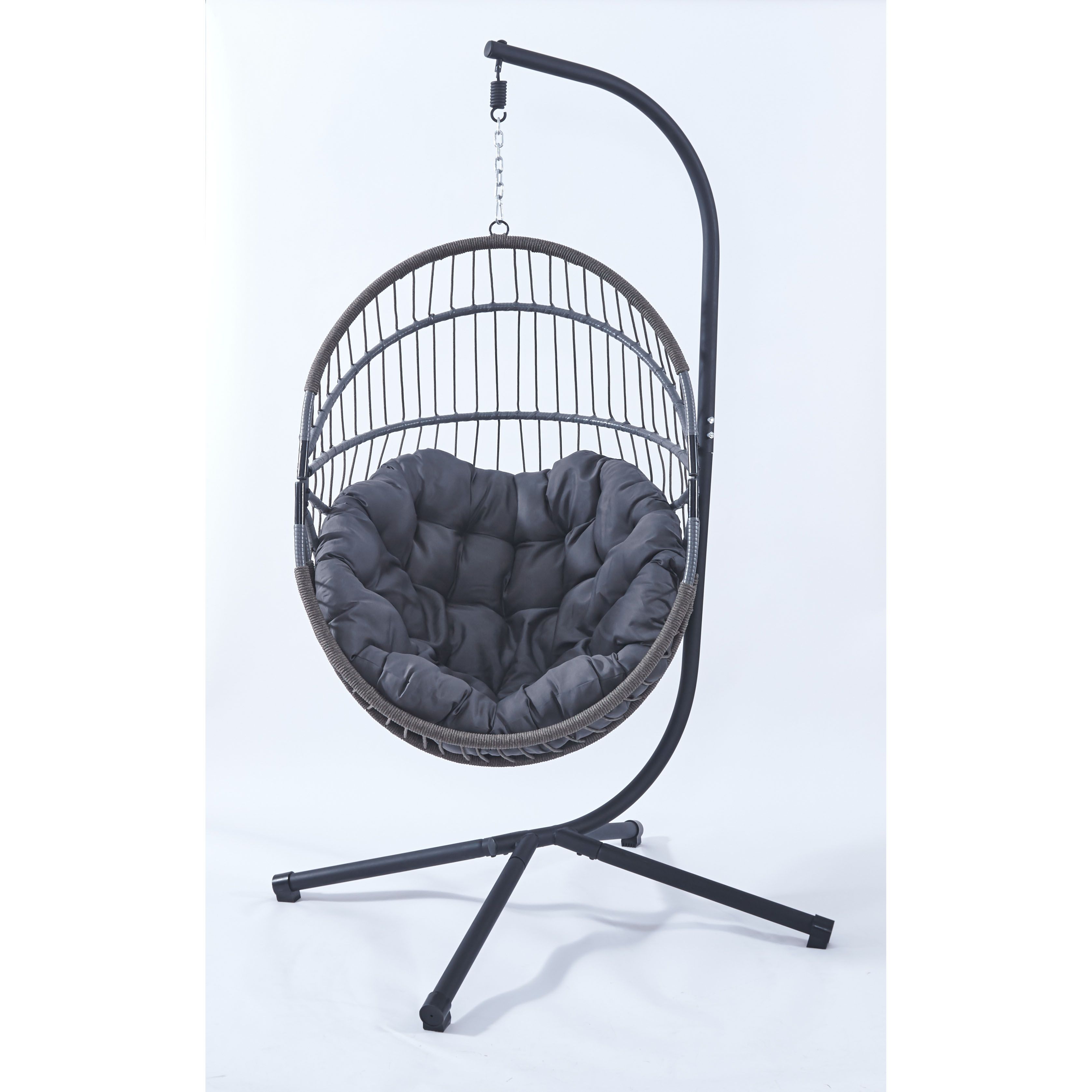 เก้าอี้หวายรูปไข่แบบแขวนสำหรับ - Kids Outdoor Egg Chair บทวิจารณ์และราคา