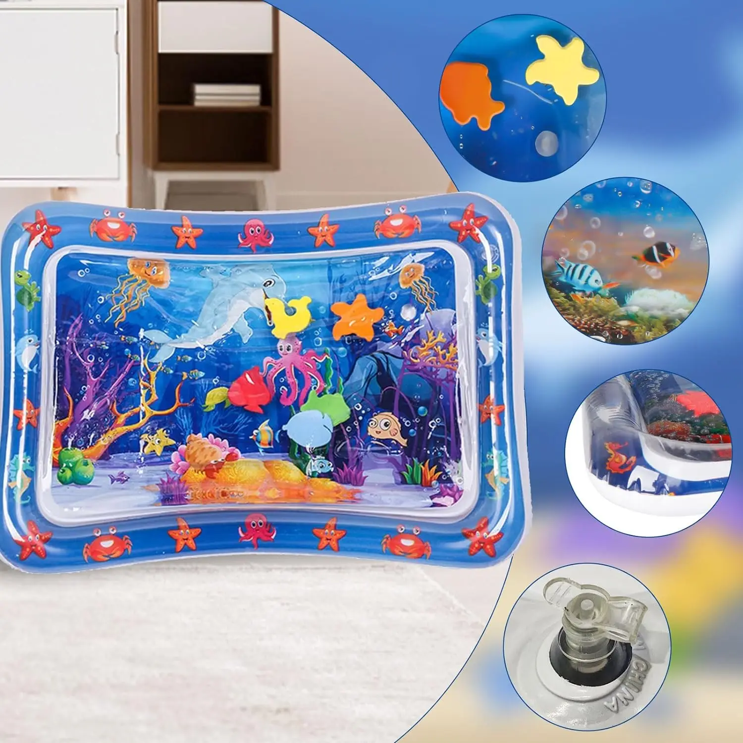 แผ่นรองน้ำ PVC หนาพิเศษสำหรับแ - Slip Slide Water Mat บทวิจารณ์และราคา