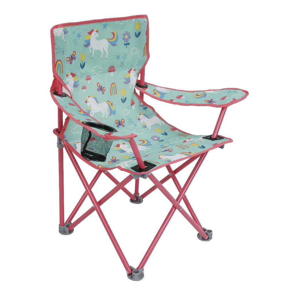 เก้าอี้พับสำหรับเด็ก ลายยูนิคอ - Kids Outdoor Lawn Chair บทวิจารณ์และราคา